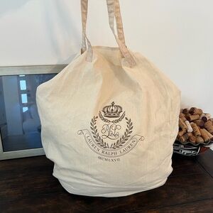 Lauren Ralph Lauren Canvas Tote Bag